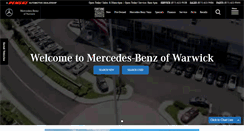 Desktop Screenshot of mercedesbenzofwarwick.com